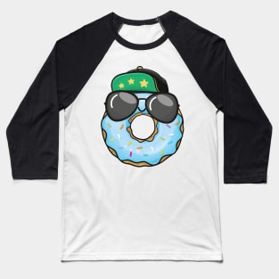 Cute donut in a cap Baseball T-Shirt